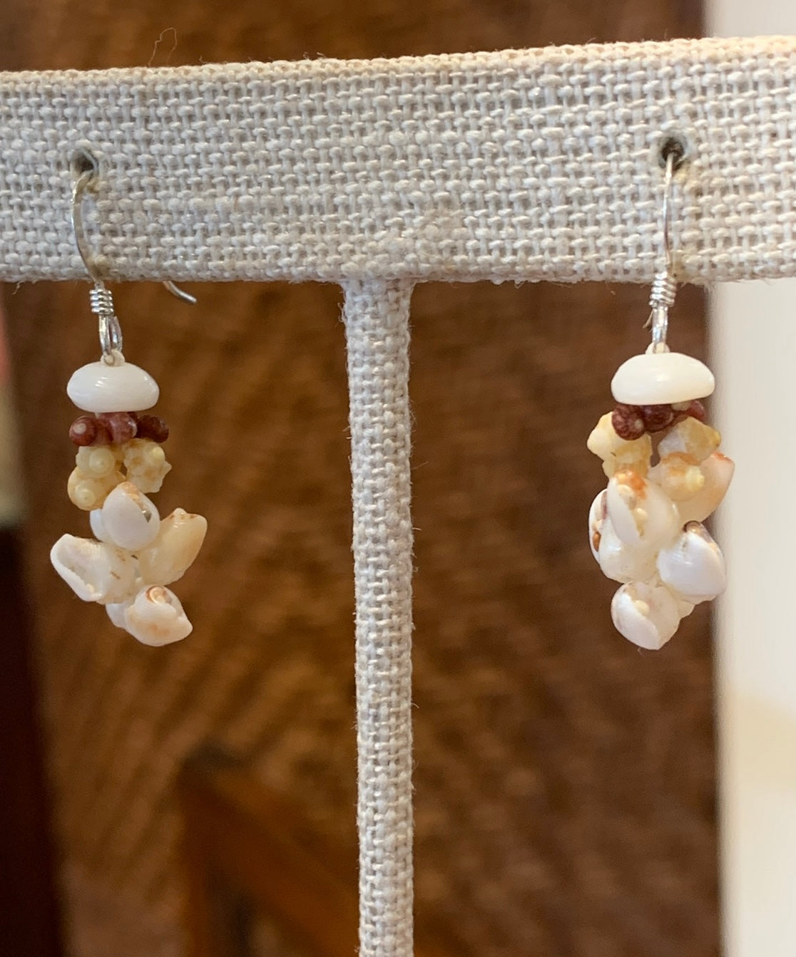 Dainty Momi Shell Earrings Sterling silver