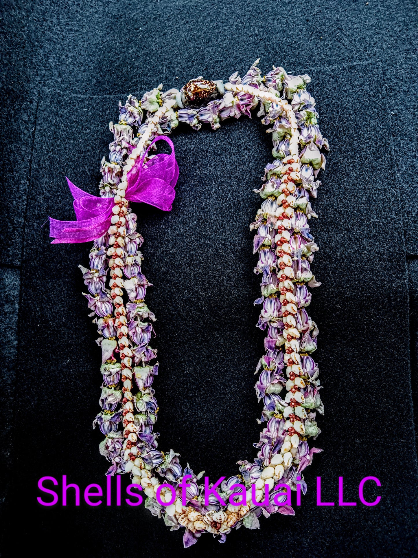 21.5 inch multi style Hawaiian shell lei