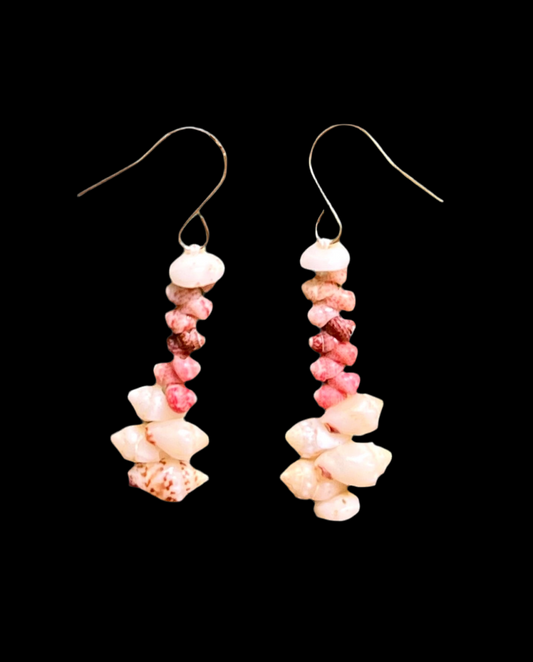 Momi & Kahelelani Shells Gold fill Earrings