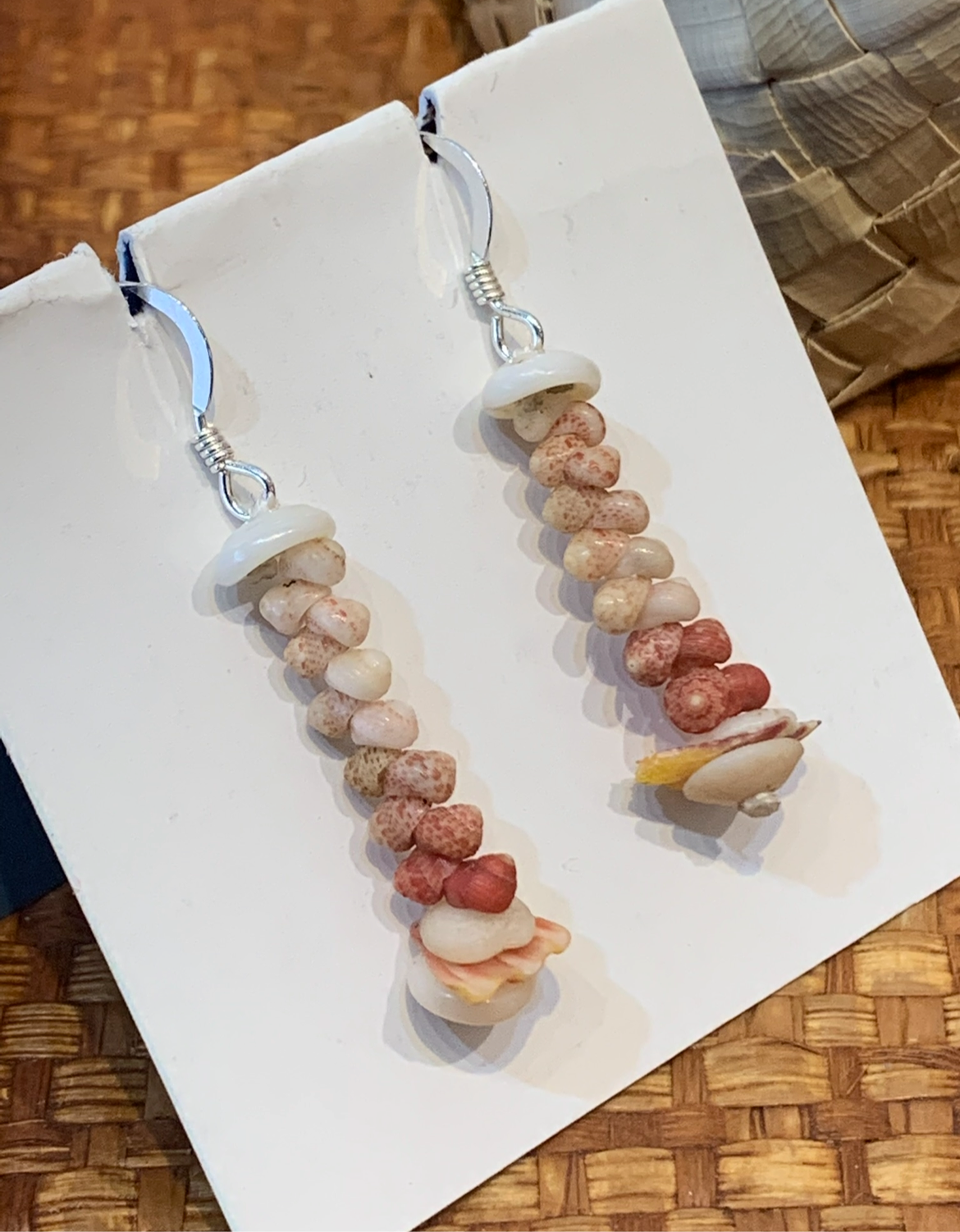 Sunrise Shell Chip Kahelelani Earrings