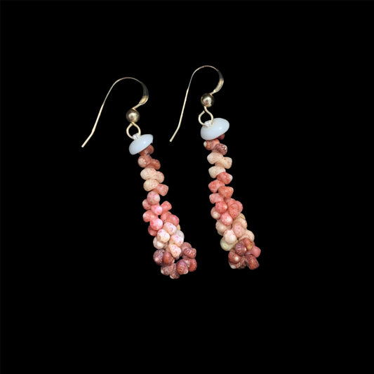 Dainty Kahelelani Shell Earrings