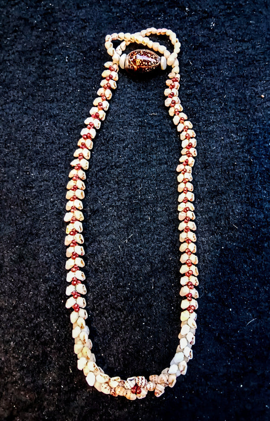 21.5 inch multi style Hawaiian shell lei